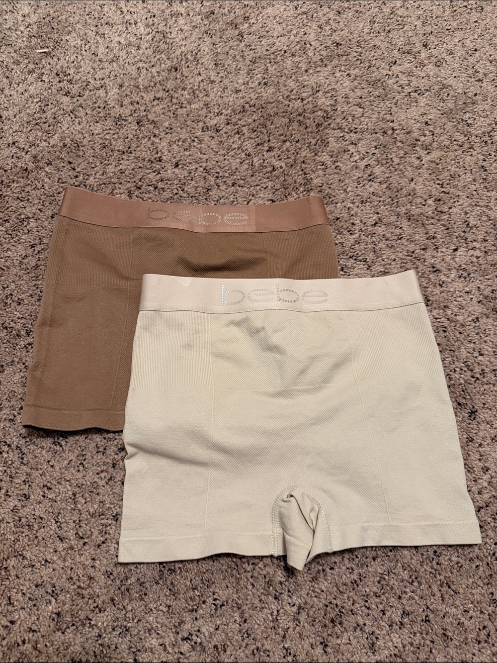 Bundle of 2 pair, BEBE Boy shorts, Intimate Wear, Shape wear Medium.
